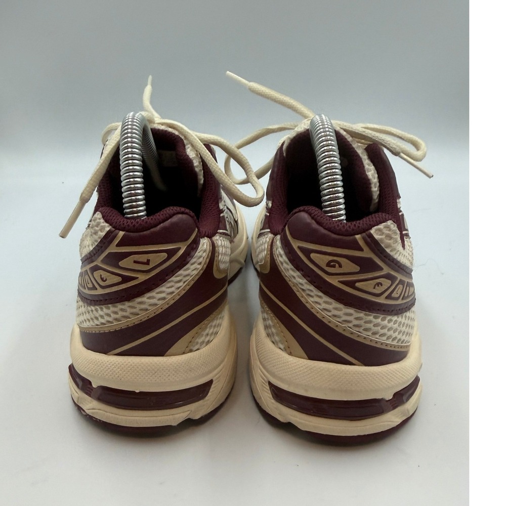 Asics Gel-1130 Kids Sneakers Cream Deep Mars Maroon Running Shoes US 6/ US 7.5 W - Picture 3 of 7